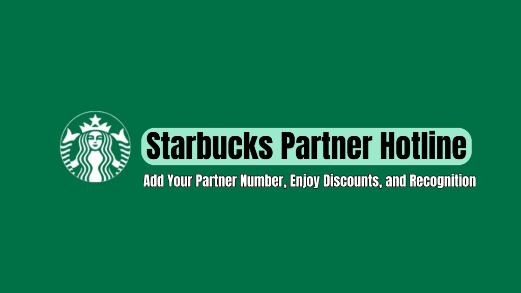 Starbucks Partner Hotline