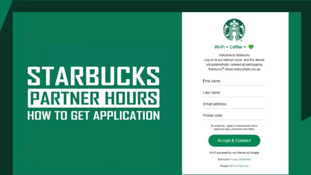 Starbucks Partner Hours login requirements